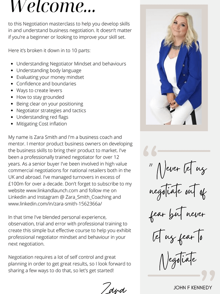 Negotiation Masterclass for Business owners product image (2)