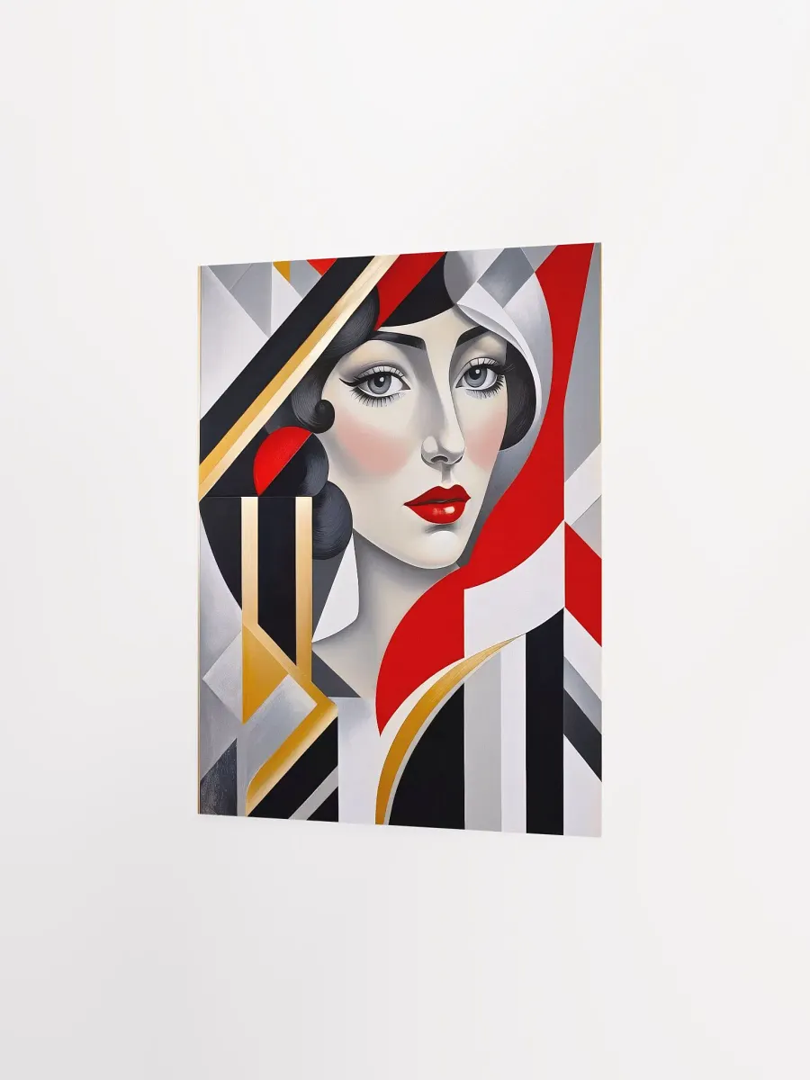 Scarlet Lady - Poster - Small and Standard Sizes - 8x10-11x14-12x16-16x20 Inches product image (2)