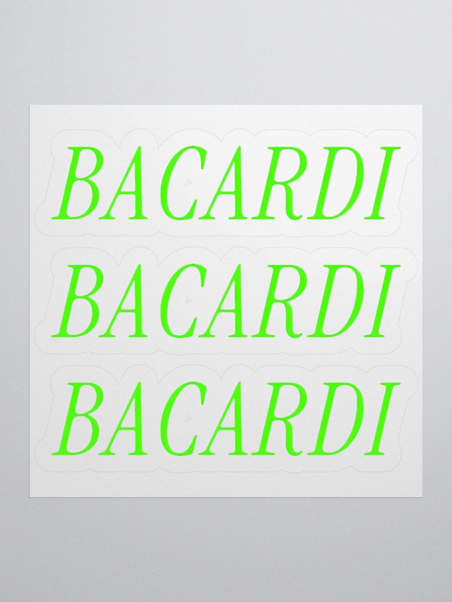 BACARDI STICKERS product image (1)
