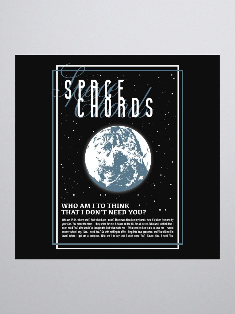 Space Chords Sticker product image (1)