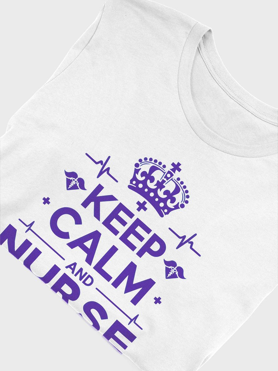 Nurse On Crown Heartbeat T-Shirt product image (50)