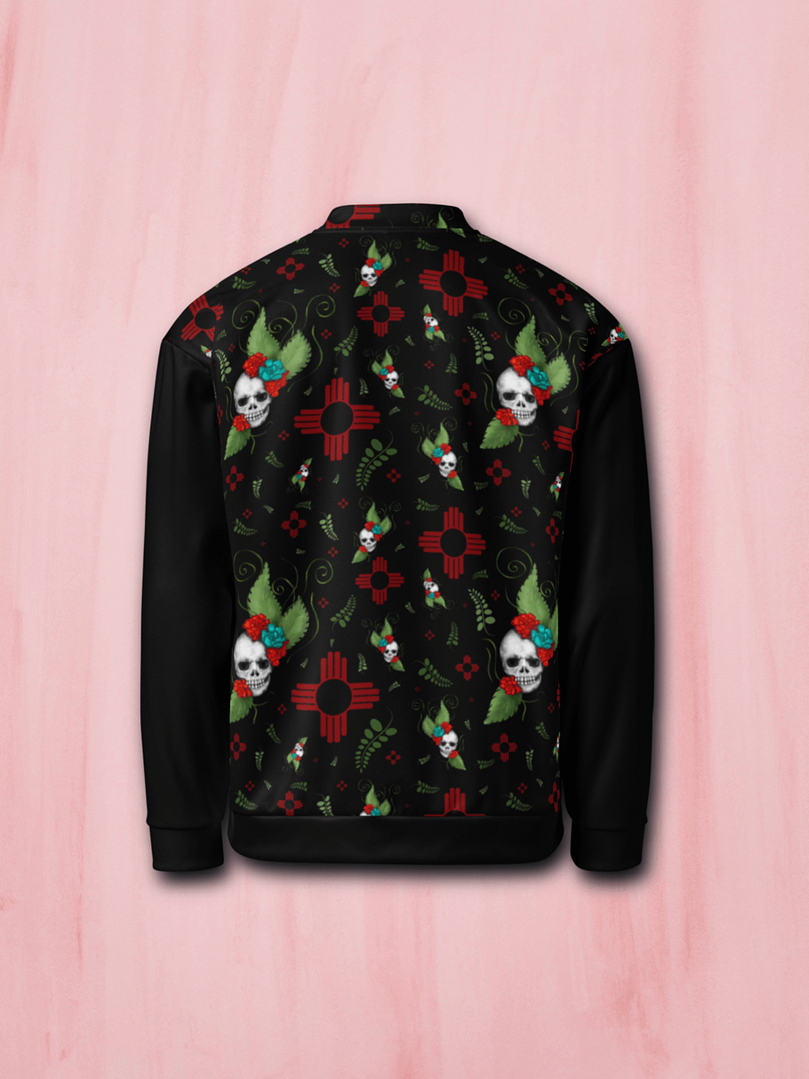 Floral Skulls Zia Bomber Jacket product image (3)
