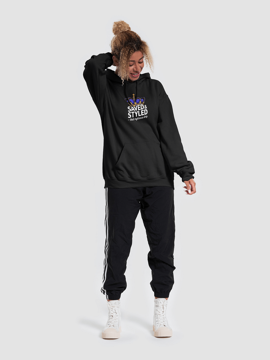 Saved and styled hoodie unisex product image (19)