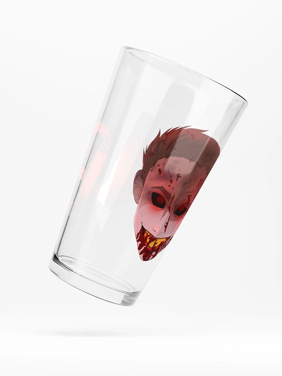 Shaker Pint Glass Logo (lathanielgamers) Face of Horror product image (5)