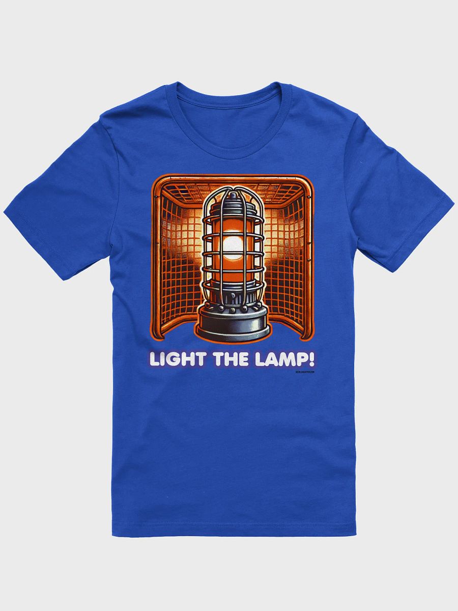 Funny Hockey T-Shirt - Light the Lamp - Beer League Hockey Shirt for Men – Gift for Snipers and Clutch Scorers product image (2)