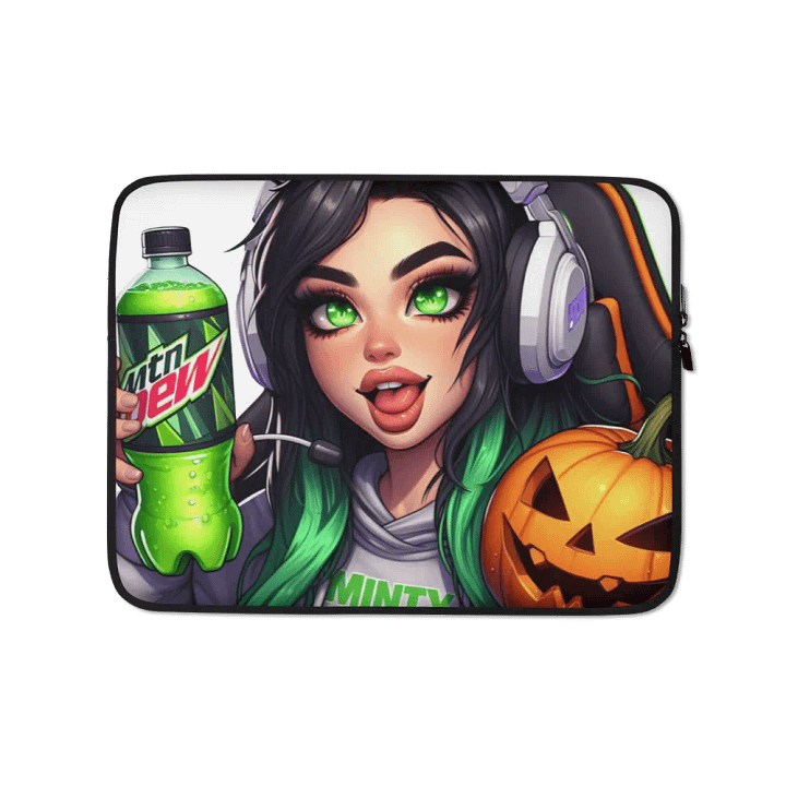 Minty Gamer Laptop Sleeve product image (1)