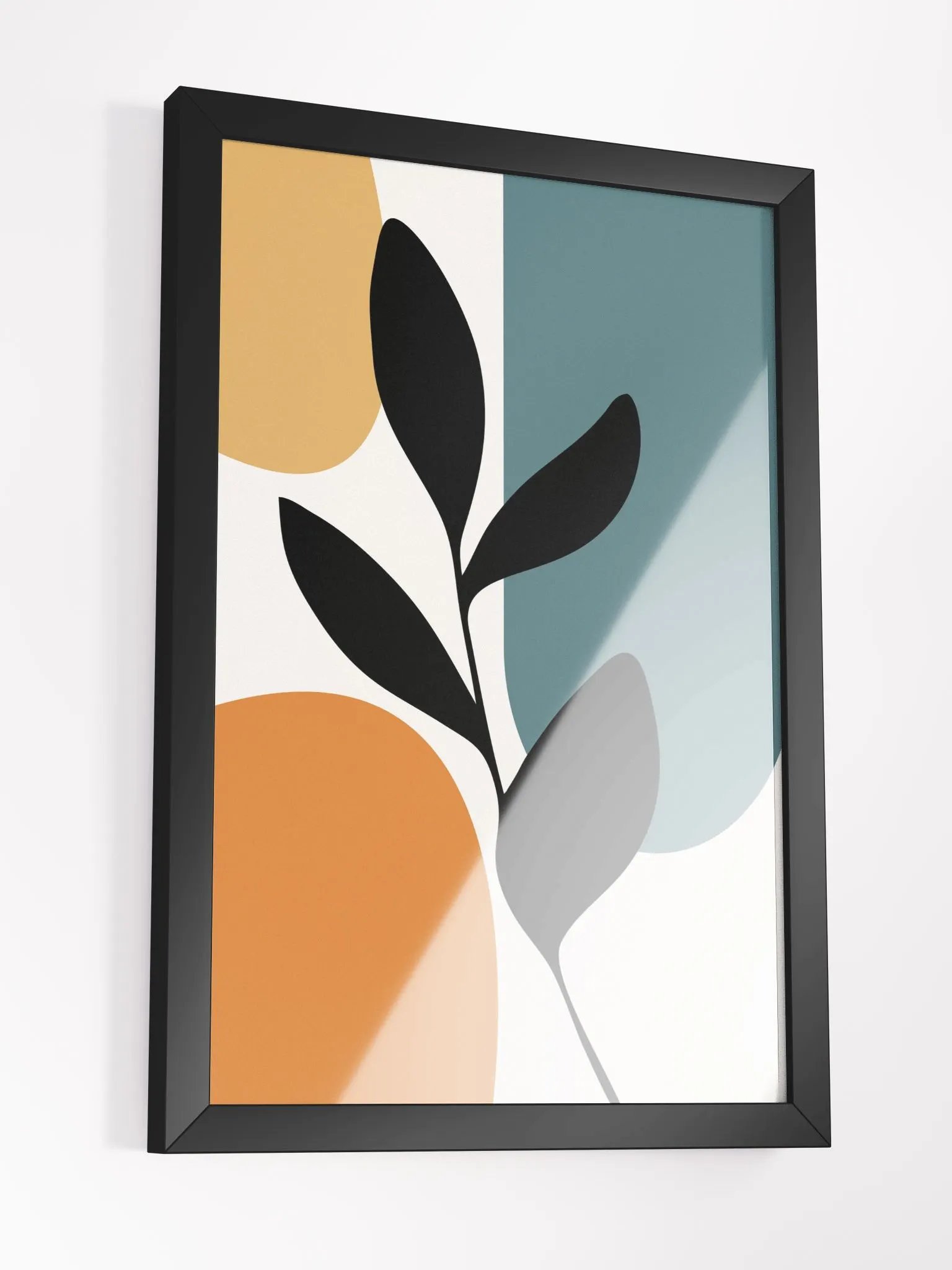 Branch Silhouette Abstract Matte Poster product image (16)
