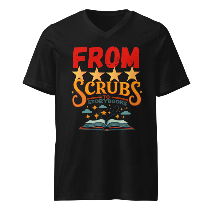 Parents and healthcare heroes, From Scrubs to Storybooks V-Neck Tee product image (1)