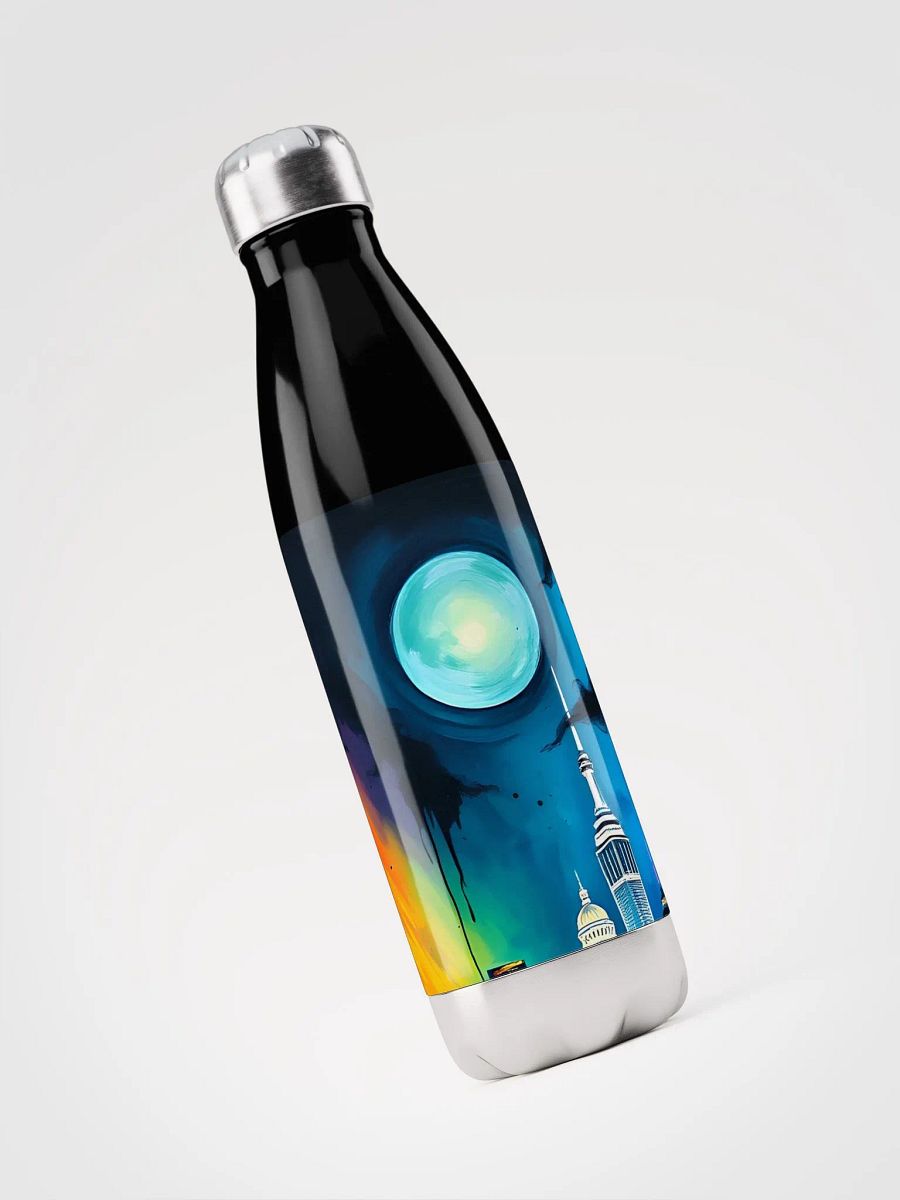 Moonlit Metropolis Stainless Steel Water Bottle product image (3)