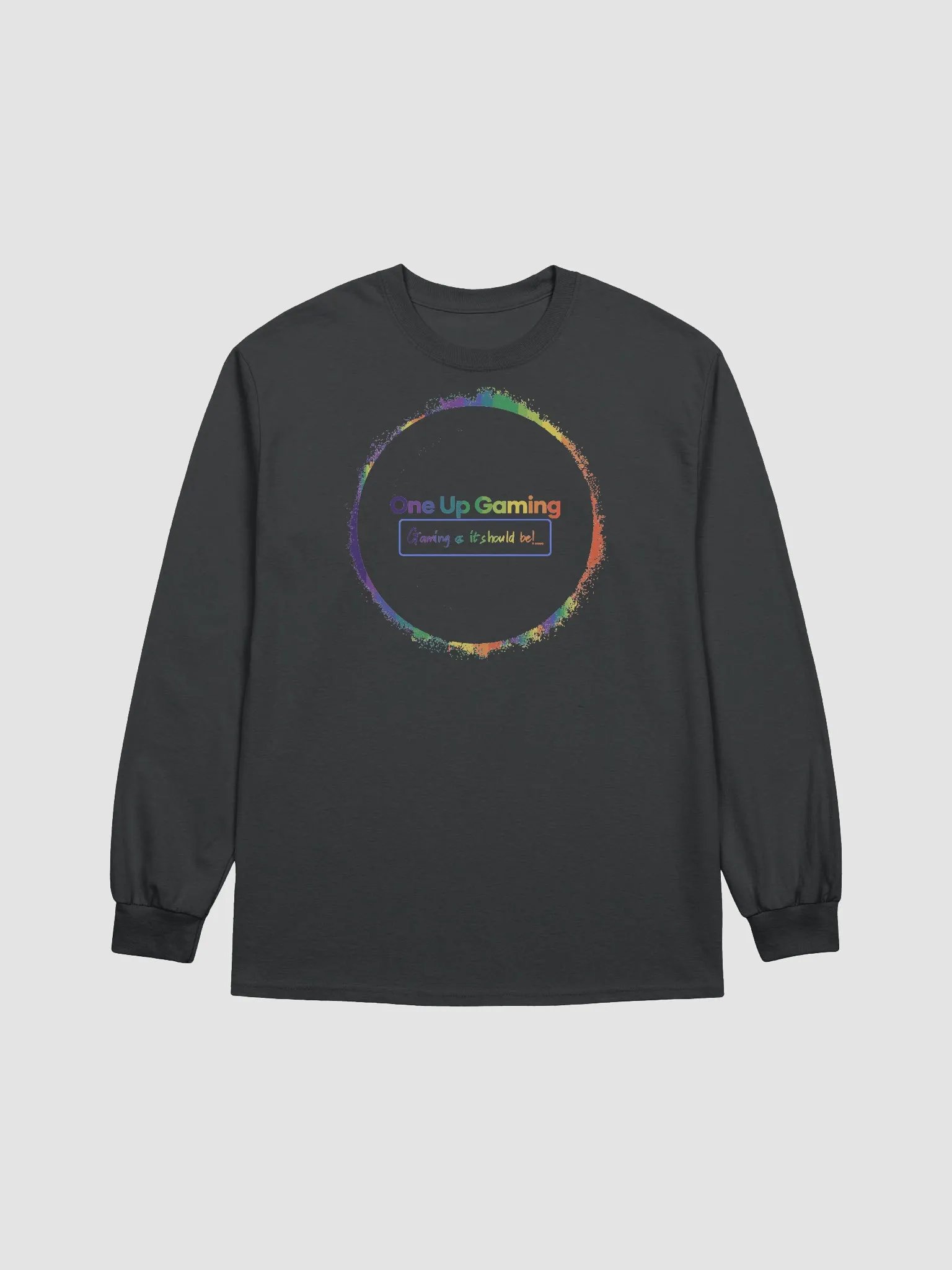 OUG Rainbow Logo Gildan Ultra Cotton Long Sleeve T-Shirt product image (1)