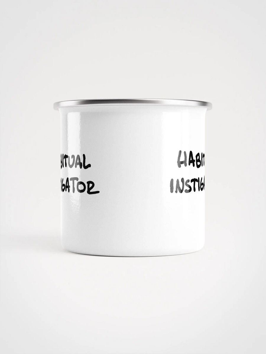 Habitual Instigator Enamel Mug product image (5)