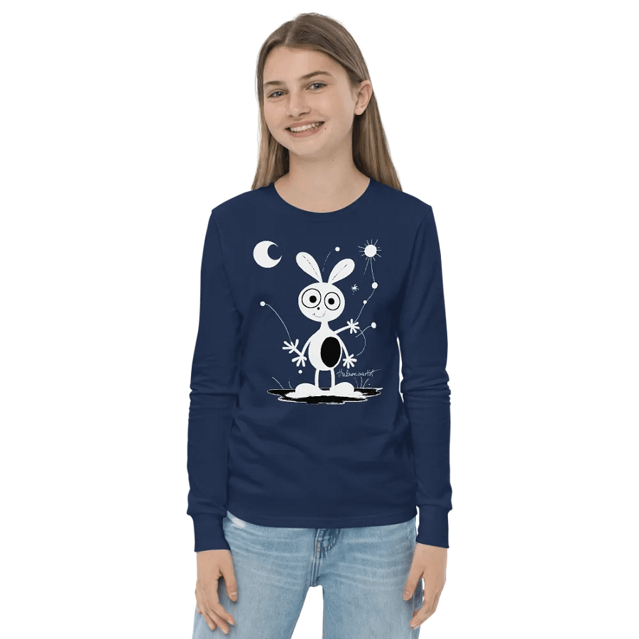 Bella+Canvas Youth Long Sleeve T-Shirt product image (3)