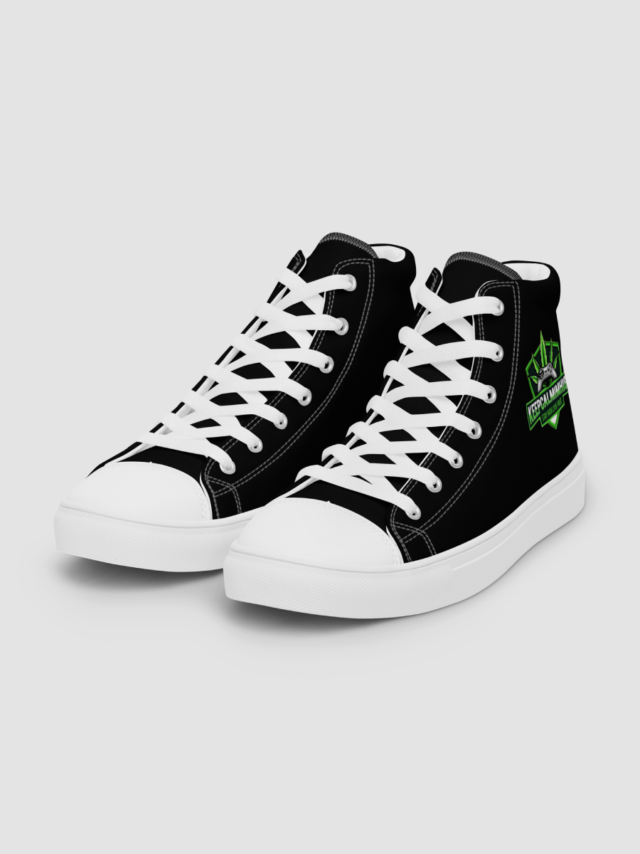 [keepcalmimhigh] Women High Top Canvas Shoes product image (7)