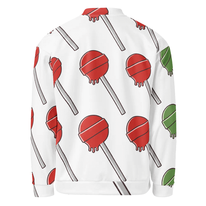 Lollipop Grid All-Over Bomber Jacket product image (2)