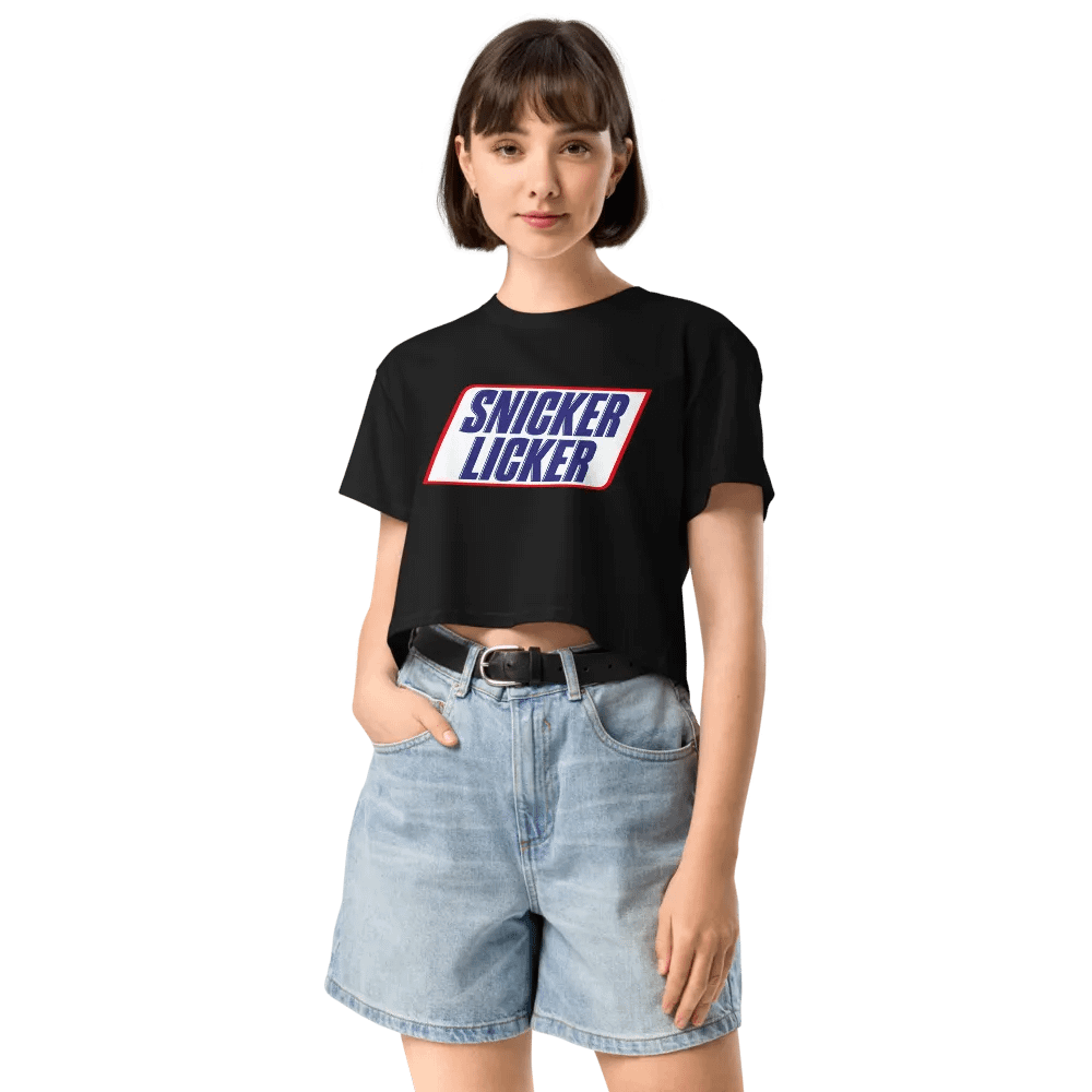 Snickers Parody Women's Crop Top product image (12)