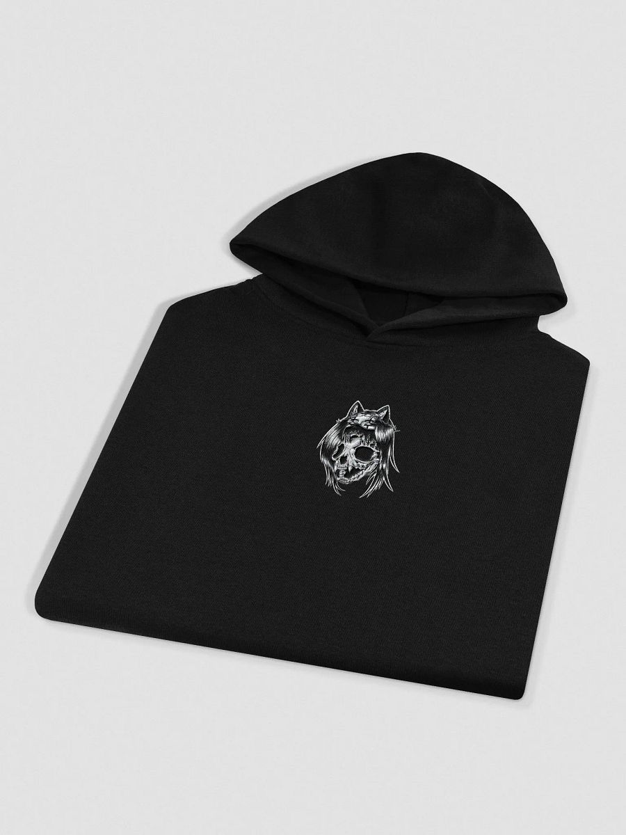 Embroidered Metal Skull n' Bones Hoodie (View Second Image!) product image (3)