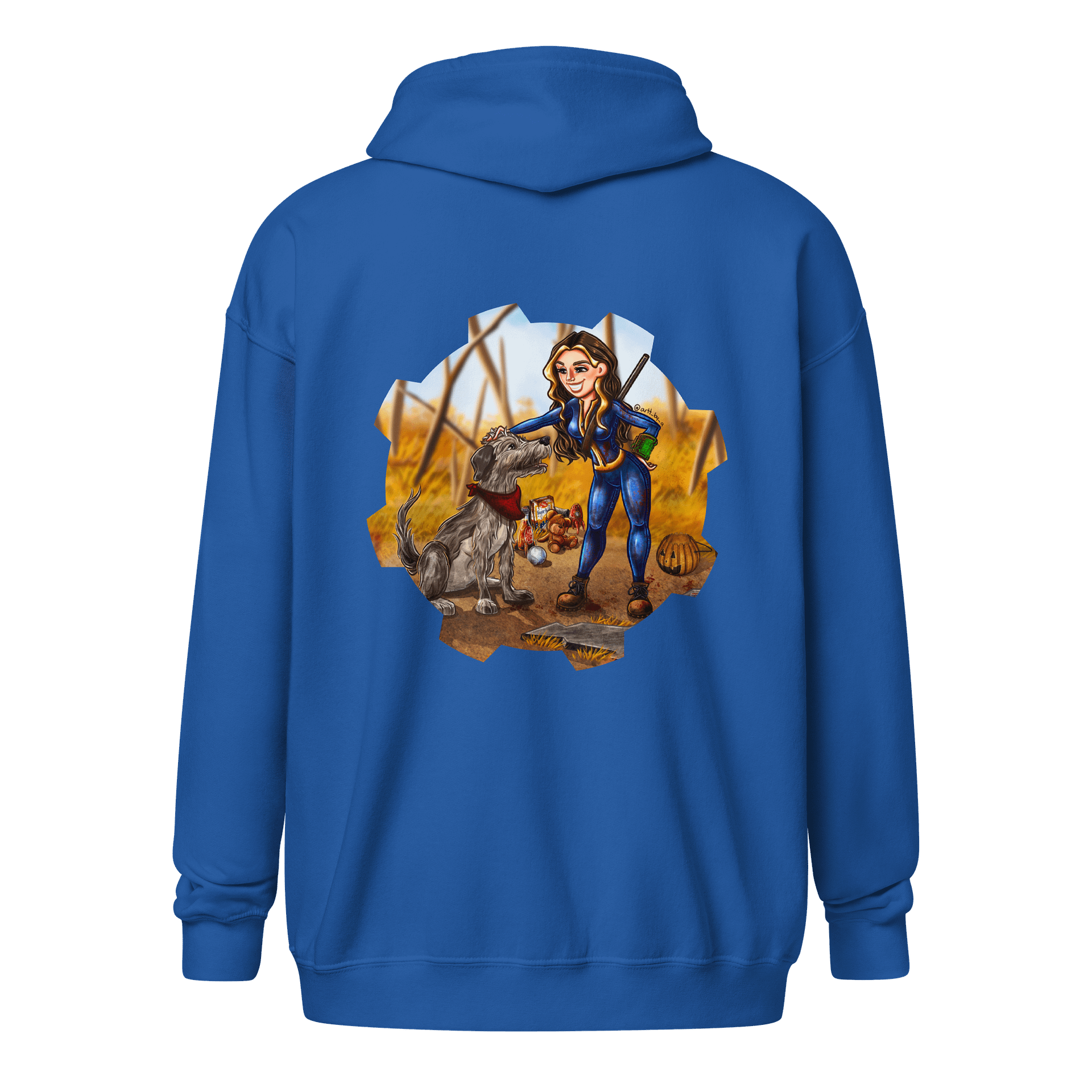 LizXP Fallout Chaos Zip Up Hoodie (Double Sided) product image (18)