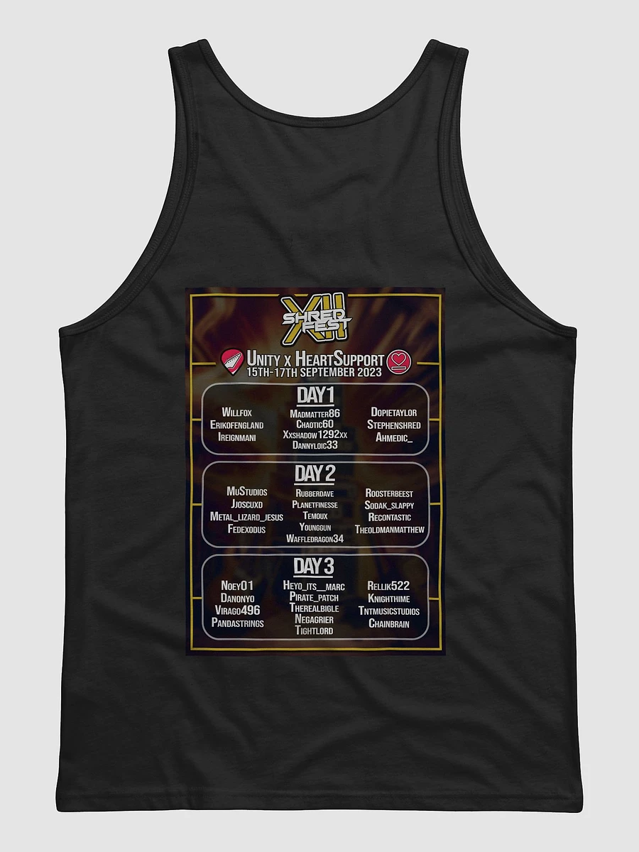 Shredfest 12 Lineup Tank product image (4)