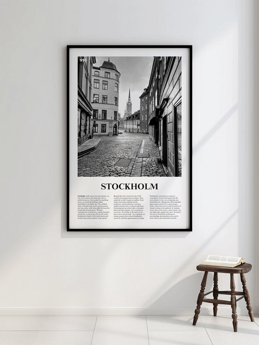 Stockholm 02 Newspaper Poster product image (2)