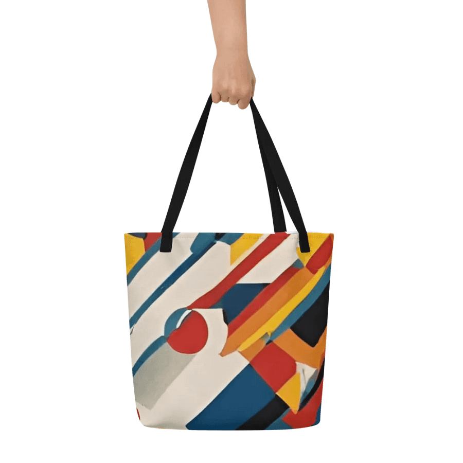 kadinsky inspired large tote bag product image (7)
