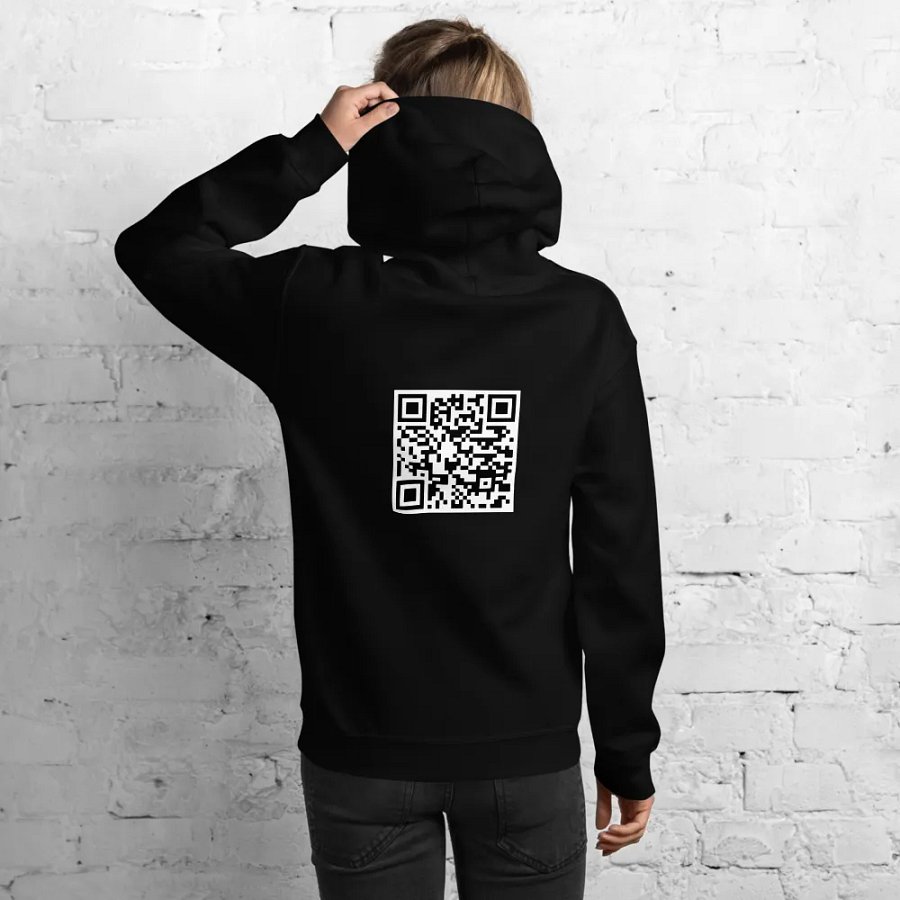 Rick Roll QR Code Hoodie product image (7)