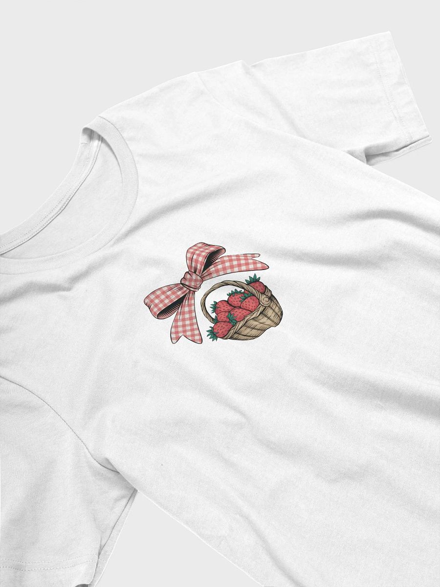 Strawberry Delight Checkered T-Shirt product image (54)
