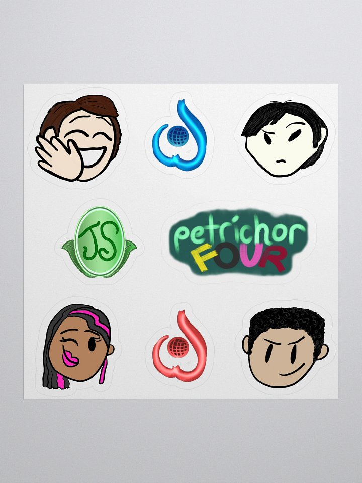 Petrichor Four Stickers product image (1)