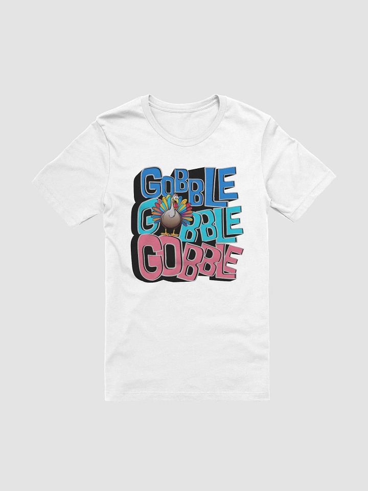 Gobble Gobble Gobble Cartoon Turkey T-Shirt product image (60)
