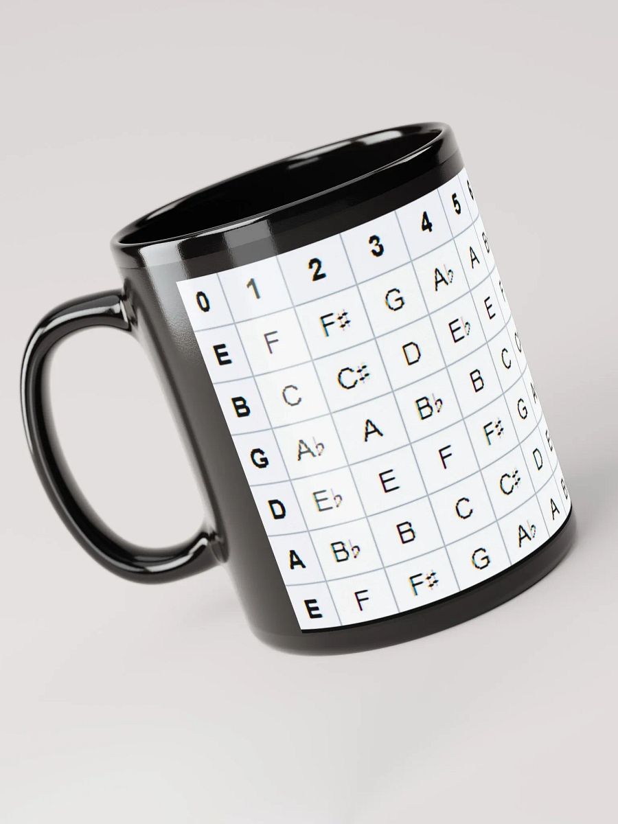 Musical Matrix Black Glossy Mug product image (5)