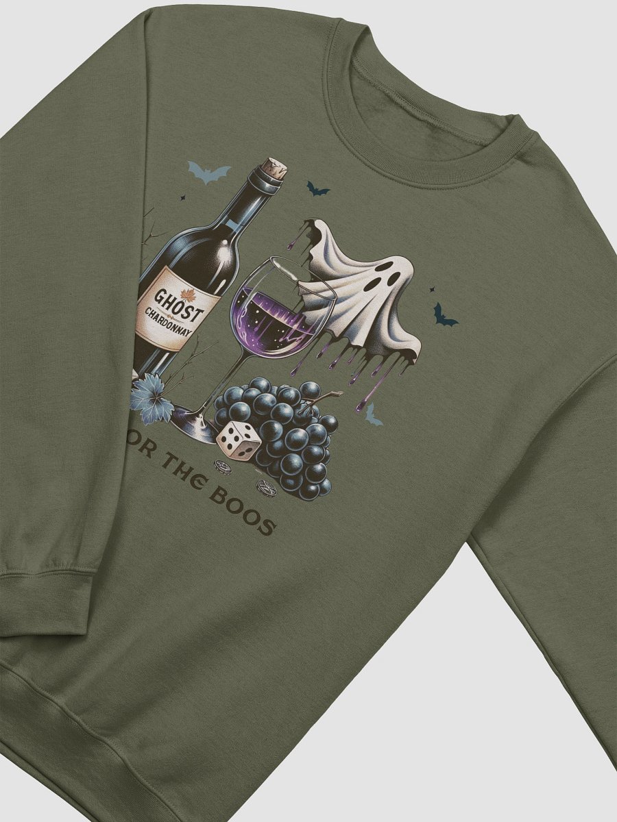 Here For The Boos Halloween Print Long Sleeve Unisex Sweatshirt Top product image (31)