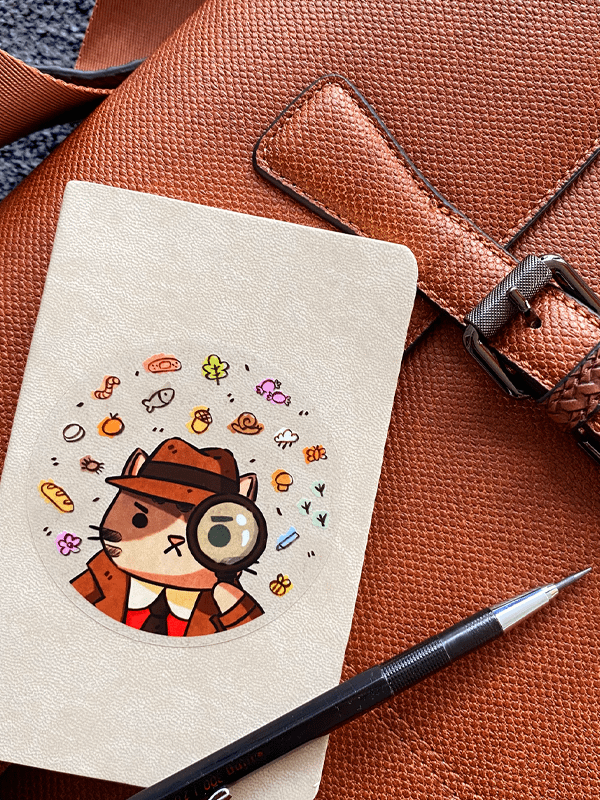 clues sticker (clear) product image (2)