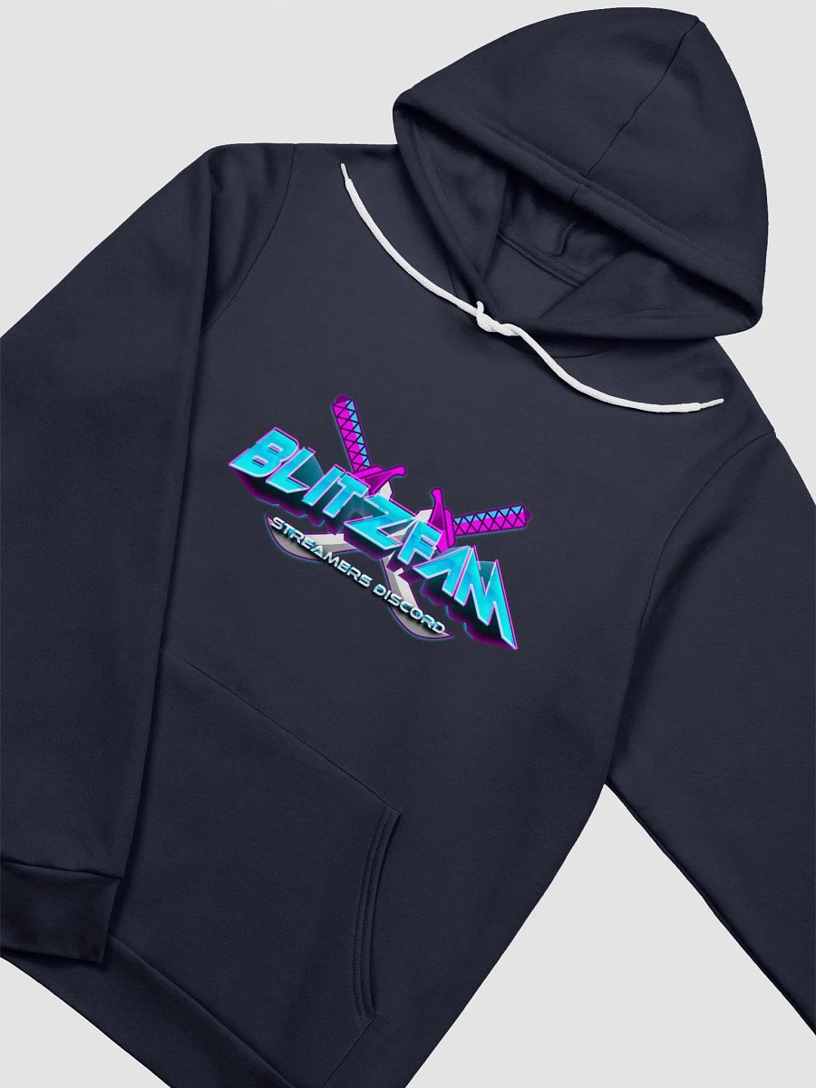 Blitzfam ninja logo hoody navy product image (3)