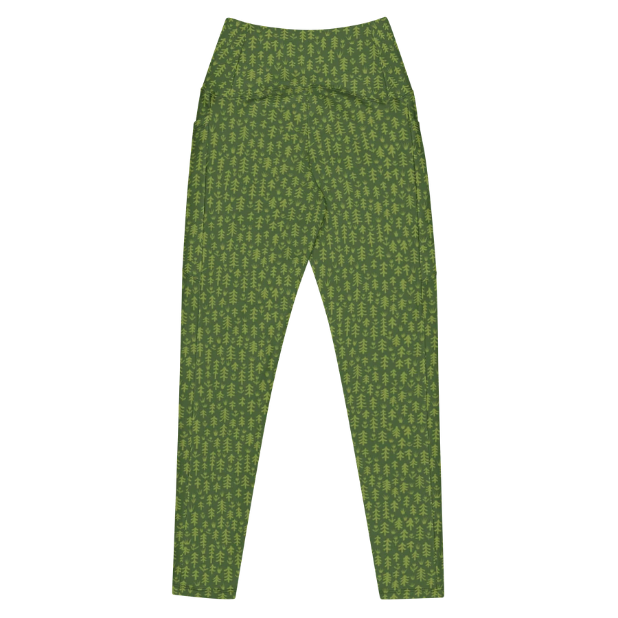 More Trees Please Leggings with Pockets - Green product image (3)