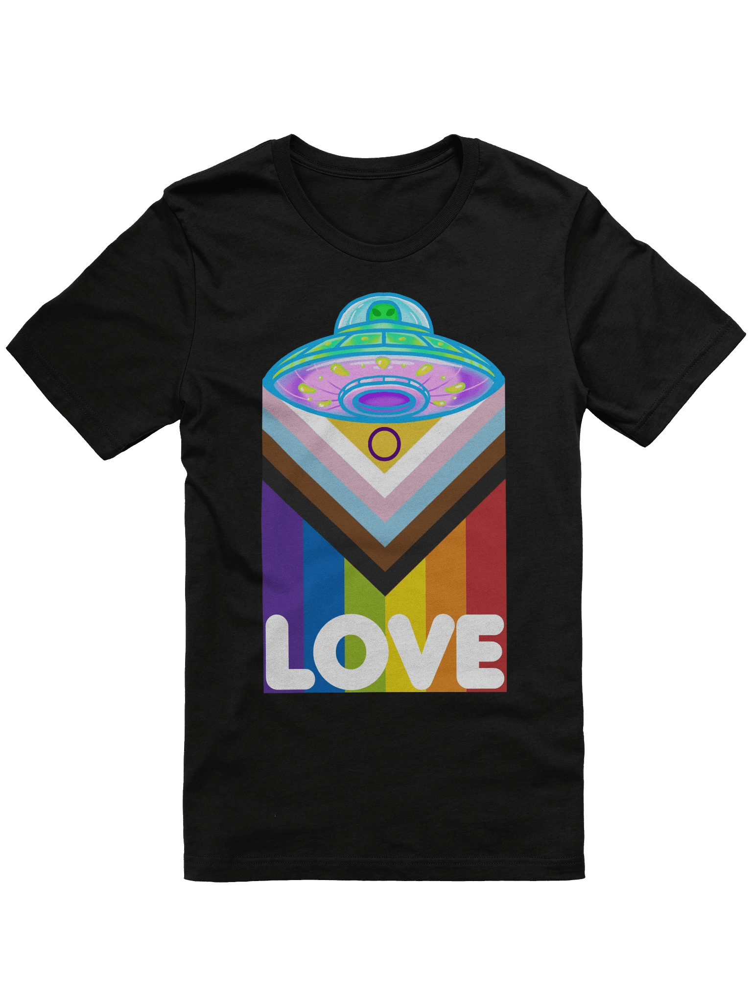 Love and Pride Alien Ride Tee! product image (3)