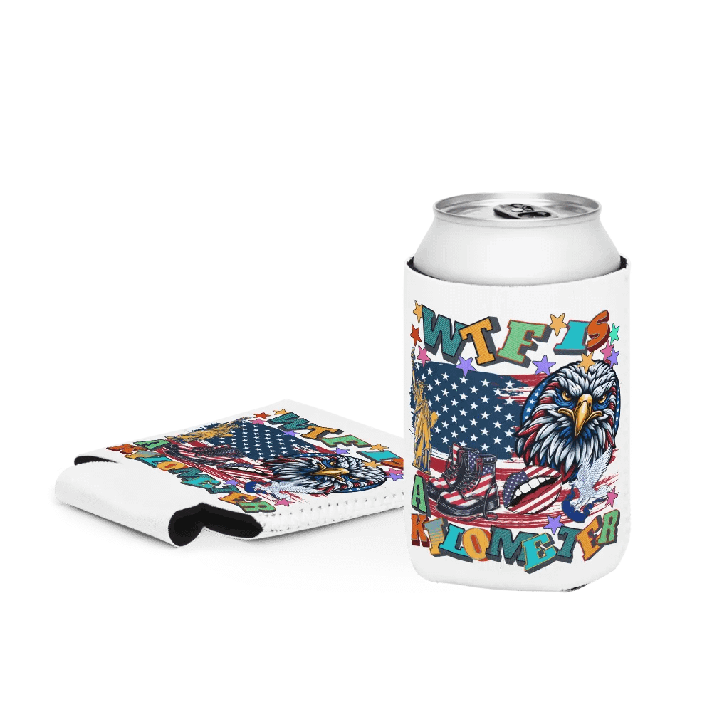 WTF Is A Kilometer American Eclectic Can Cooler product image (4)