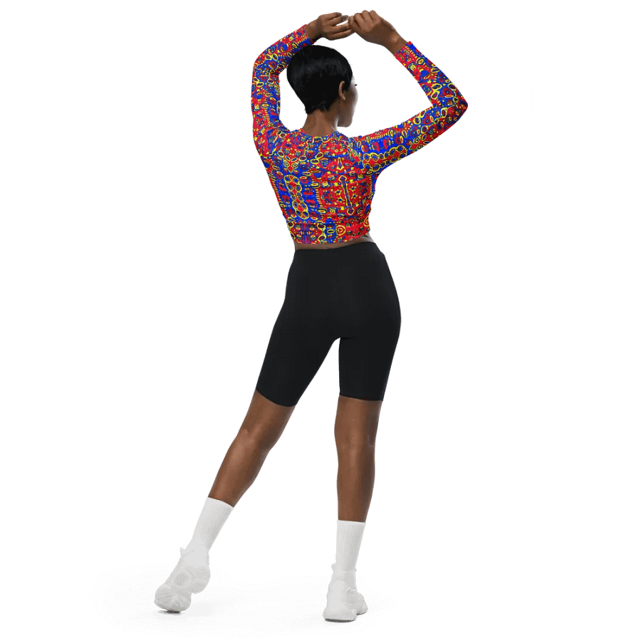 Symmetry Splendor Recycled Crop Top product image (5)