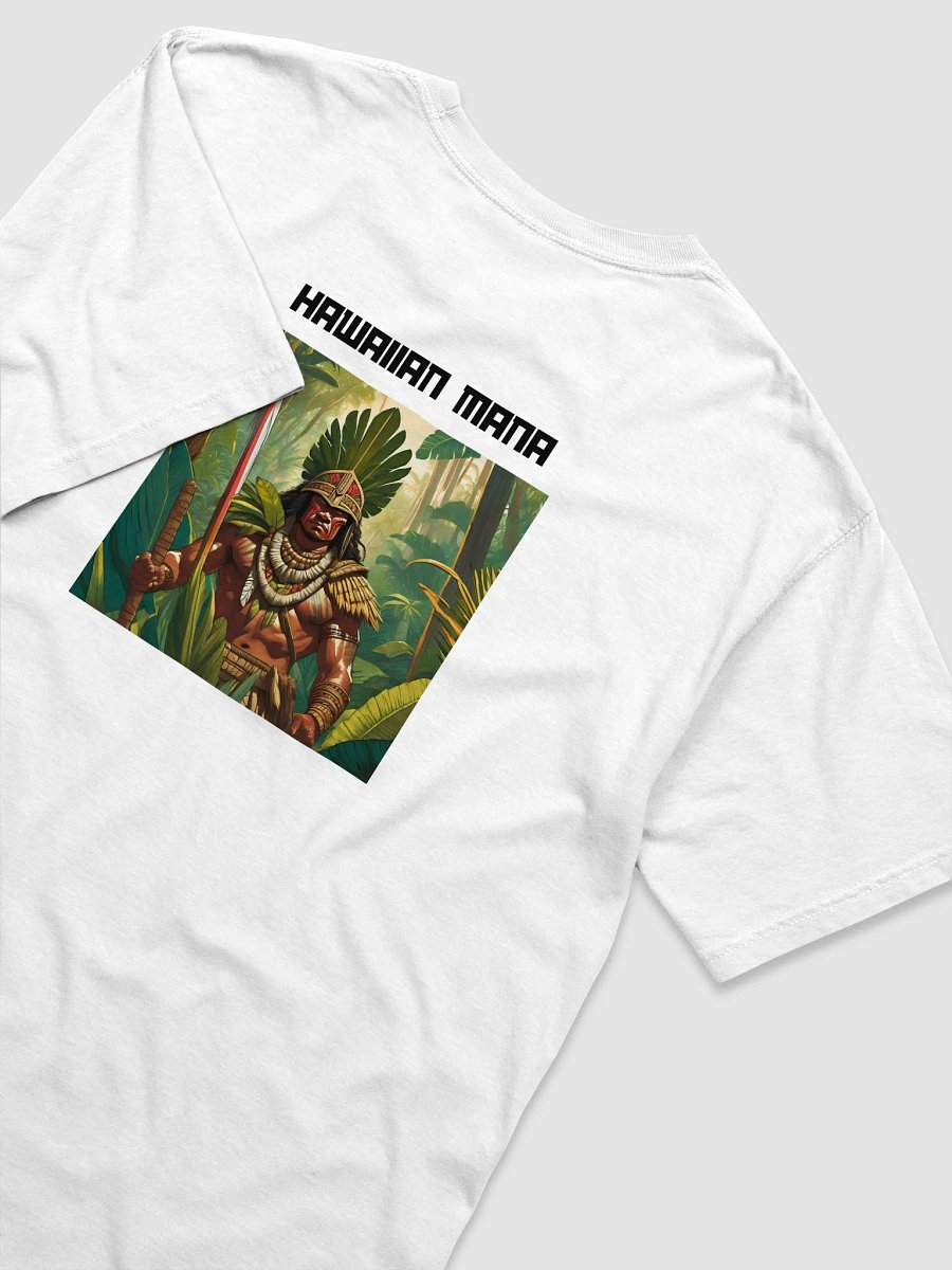 "Hawaiian Mana" Warrior T-Shirt (Front & Back) product image (4)