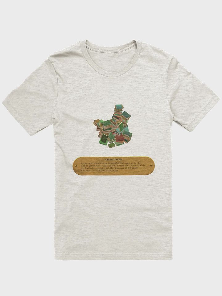 A Monster's Expedition T-Shirt - Pile of Unread Books Exhibit product image (5)
