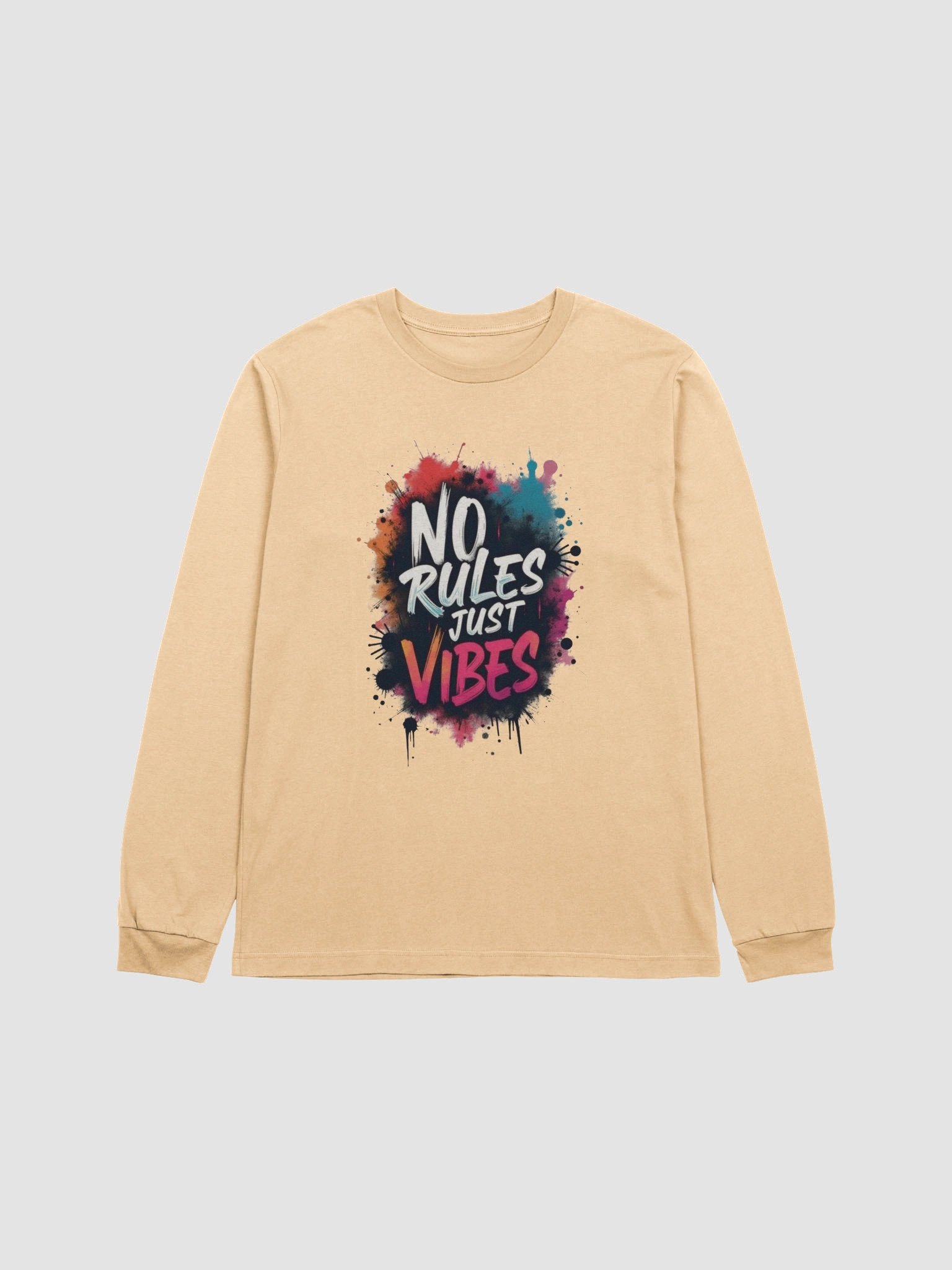 Vibrant Vibes Long Sleeve T-Shirt product image (1)