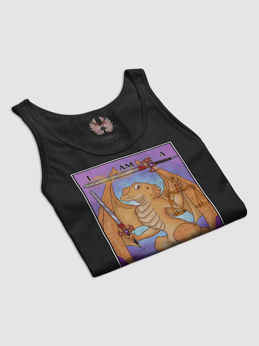 Day of the Dragon "Justice" Tarot Card Tank Top product image (31)