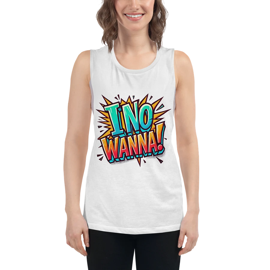 I NO WANNA WOMANS TANK product image (5)