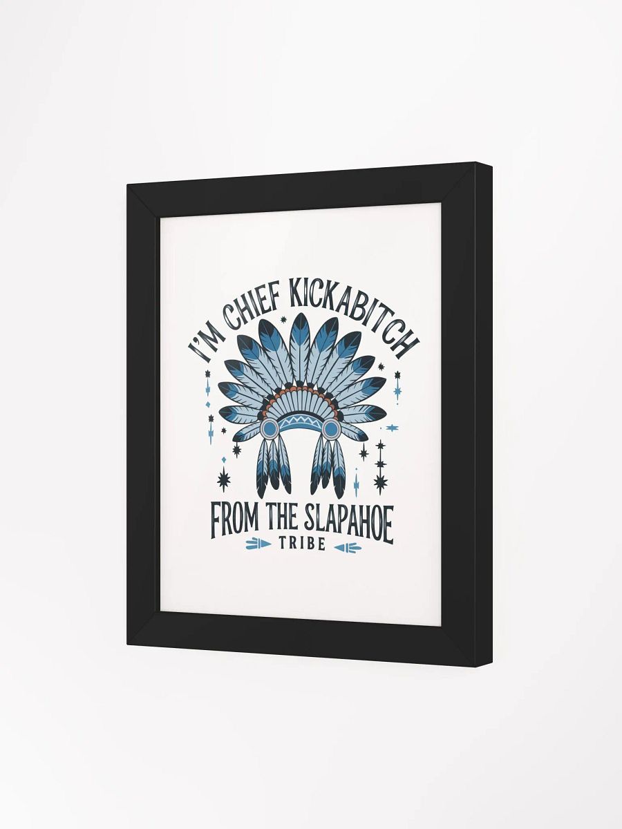 Chief Kickabitch Framed Matte Poster product image (62)
