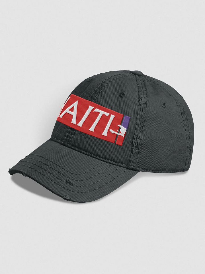 Haiti Pride Distressed Dad Hat product image (7)