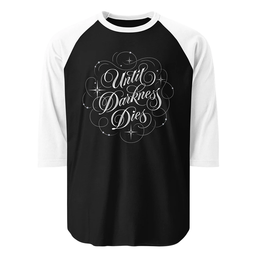 Until Darkness Dies (swirls design) Fine Jersey Raglan Tee product image (1)