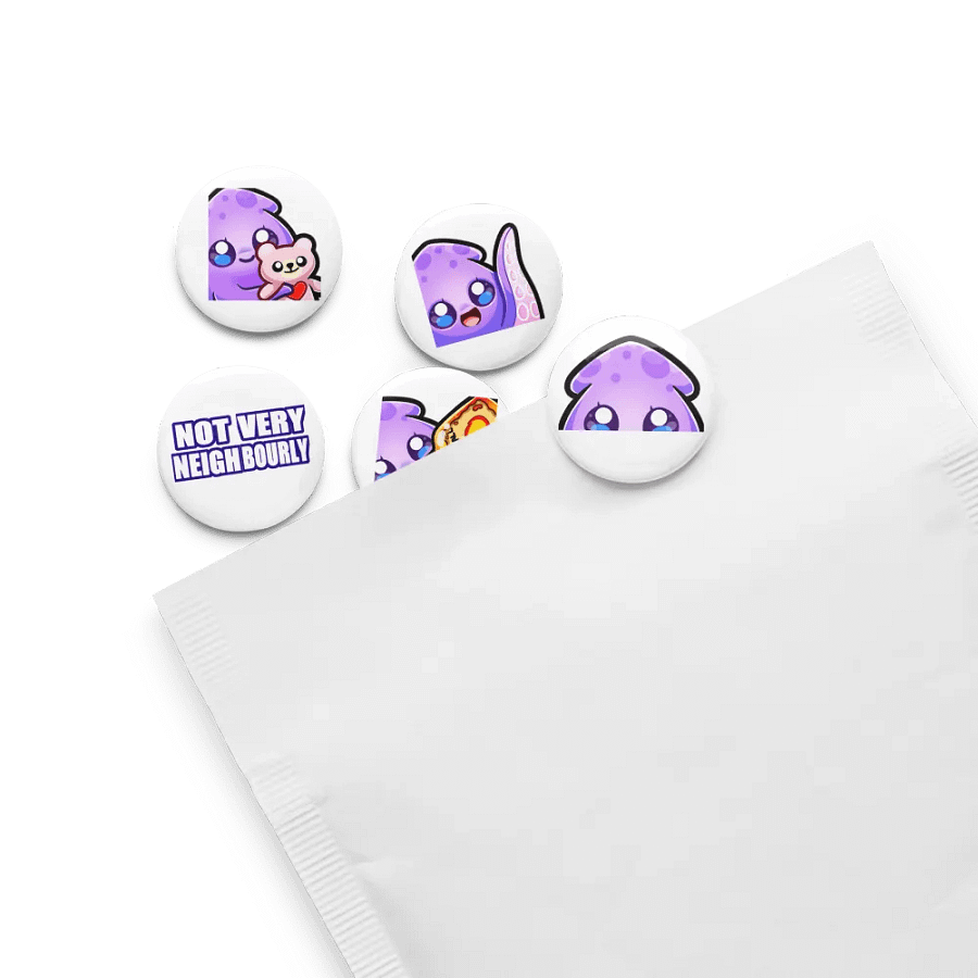 Squid Emote Pin Set [3] product image (4)