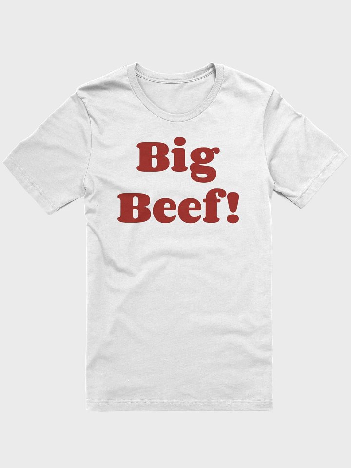Big Beef! supersoft unisex t-shirt product image (2)