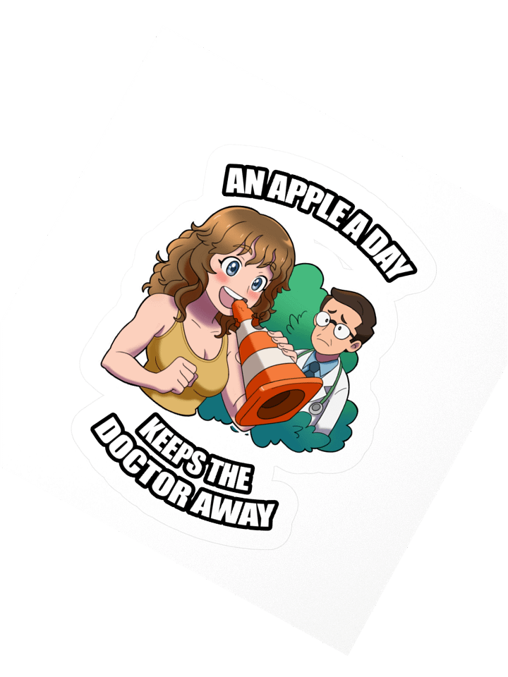 An Apple A Day Sticker product image (2)