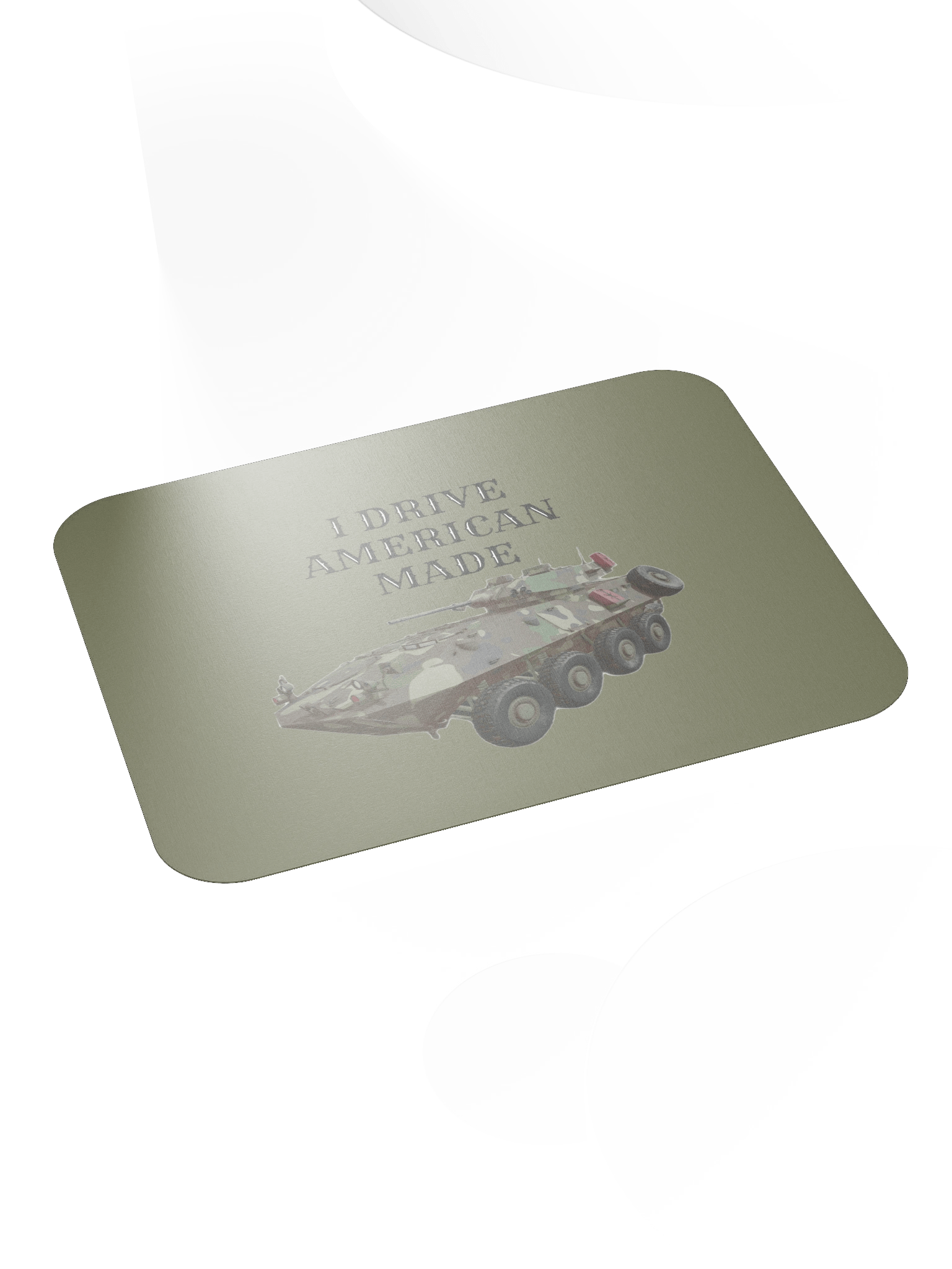 American Made Armored Vehicle Mouse Pad product image (4)