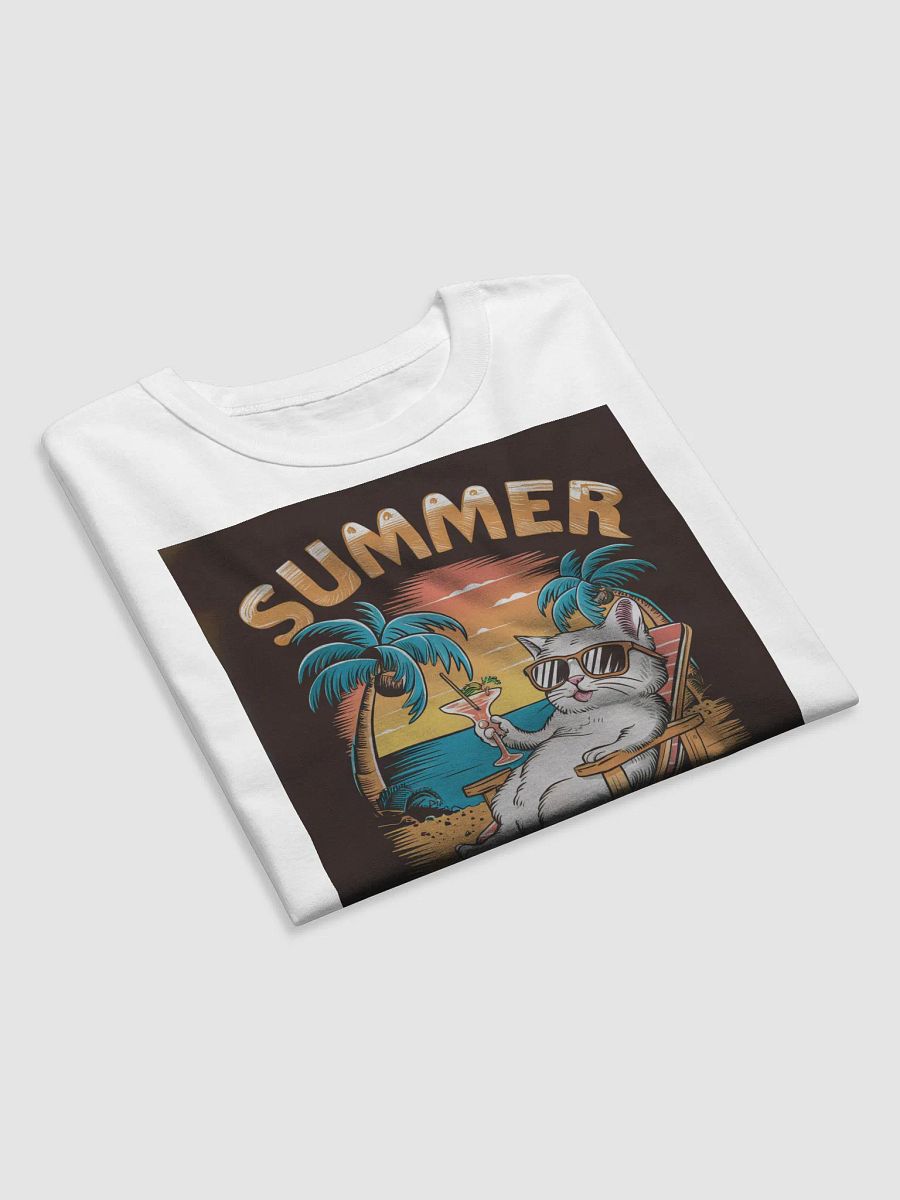 Chill Cat Summer Vibes T-Shirt product image (6)