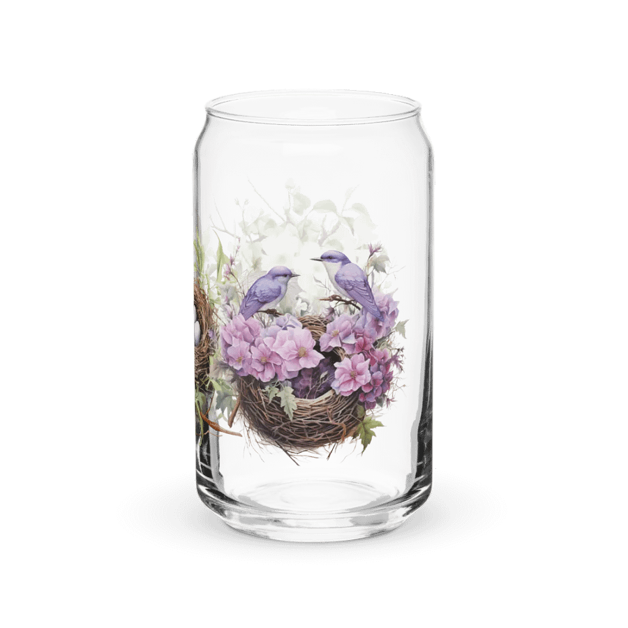 Nature's Nesting Glass Can Sipper product image (3)